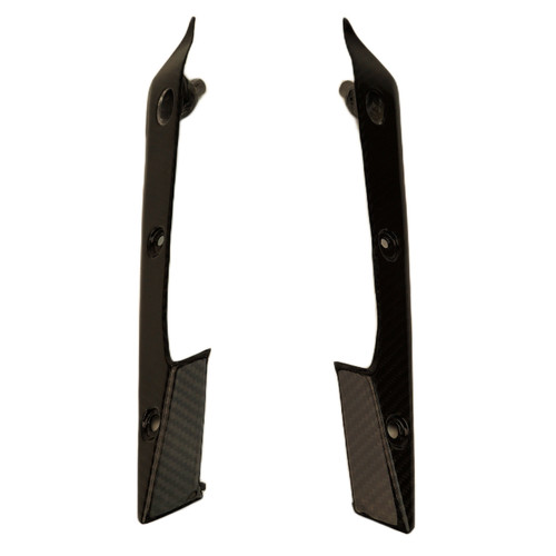 Inner Side Fairings in Glossy Twill Weave Carbon Fiber for KTM Duke 390 2024+