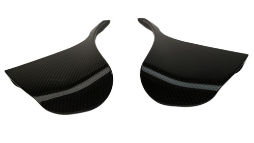 Winglets in Glossy Twill Weave Carbon Fiber for Suzuki GSX1300 R Hayabusa 2021+

