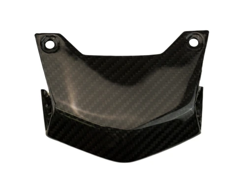 Frame Center Cover in Glossy Twill Weave Carbon Fiber for Suzuki GSX-8R, GSX-8S

