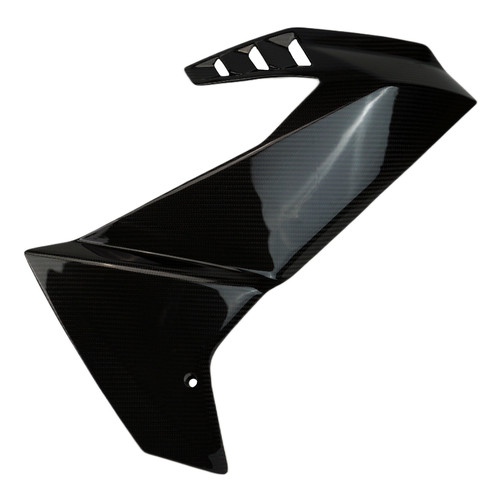 Right Large Side Panel in Glossy Twill Weave Carbon Fiber for Aprilia RS457