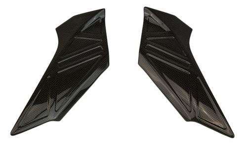 Subframe Protector Inserts in Glossy Pain Weave Carbon Fiber for BMW R1300GS


