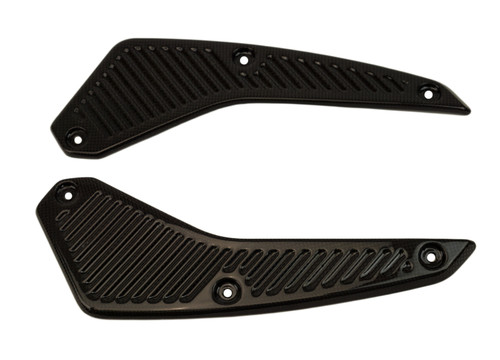 Small Tank Side Panels in Glossy Plain Weave Carbon Fiber for BMW R1300GS ADV 2025+

