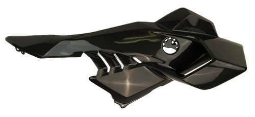 Large Side Panels in Glossy Plain Weave Carbon Fiber for BMW S1000RR 2025+ right side