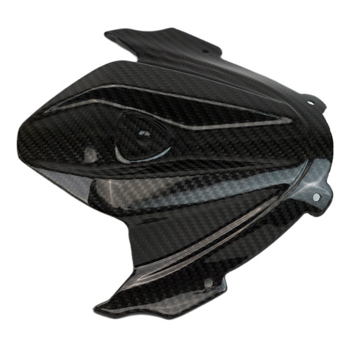 Windscreen in Glossy Twill Weave Carbon Fiber for Ducati Panigale V2 2025+