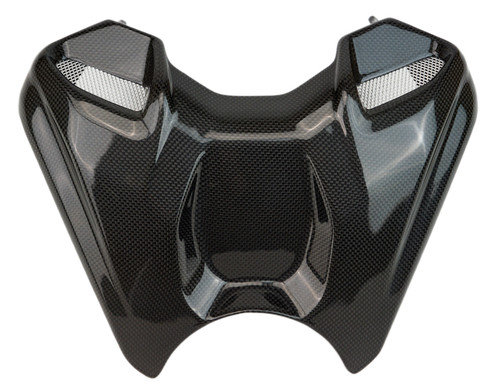 Tank Cover in Glossy Plain Weave Carbon Fiber for Ducati Streetfighter V4 2025+

