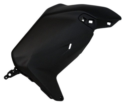 Right Side of Upper Side Panels in Matte Plain Weave Carbon Fiber for Ducati Streetfighter V4 2025+
