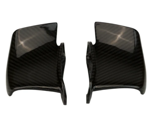 Lower Winglets in Glossy Twill Weave Carbon Fiber for Ducati Streetfighter V4 2025+

