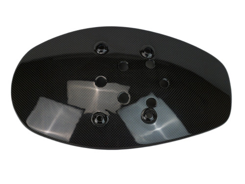 Splash Guard in Glossy Plain Weave Carbon Fiber for Ducati XDiavel V4 2025+ 