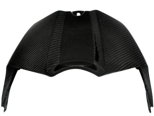 Glossy Twill Weave Carbon Fiber Tank Cover for Yamaha R1 09-14