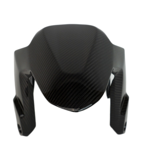 Front Fender in Glossy Twill Weave Carbon Fiber for Honda CB1000 Hornet 2025+