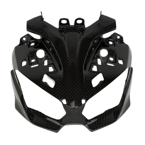 Headlight Fairing in Glossy Twill Weave Carbon Fiber for Honda CB1000 Hornet 2025+

