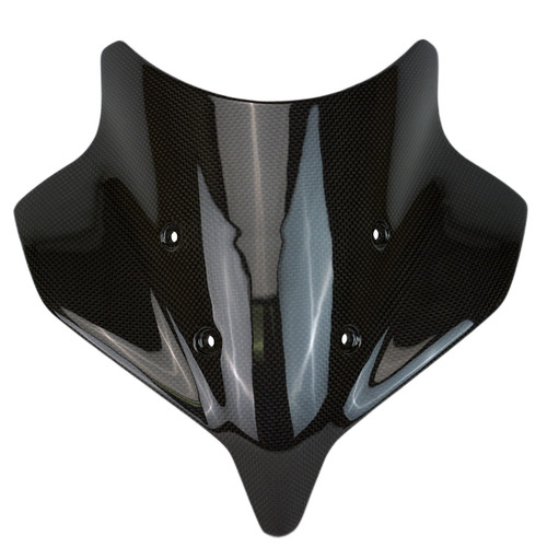 Windscreen in Glossy Twill Weave Carbon Fiber for Yamaha MT-10 2025+ 

