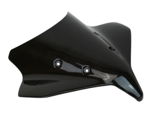 Windscreen in Glossy Twill Weave Carbon Fiber for Yamaha MT-10 2025+ 
