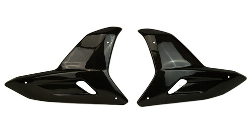 Belly Pan in Glossy Twill Weave Carbon Fiber for Yamaha MT-10 SP 2022+

