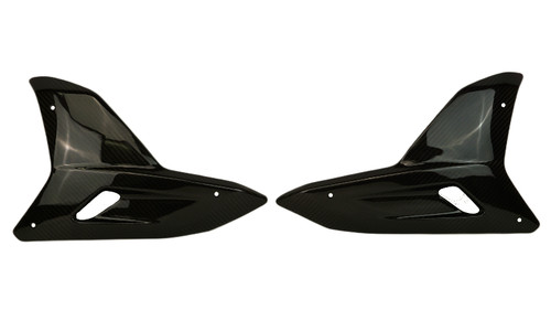 Belly Pan in Glossy Twill Weave Carbon Fiber for Yamaha MT-10 SP 2022+