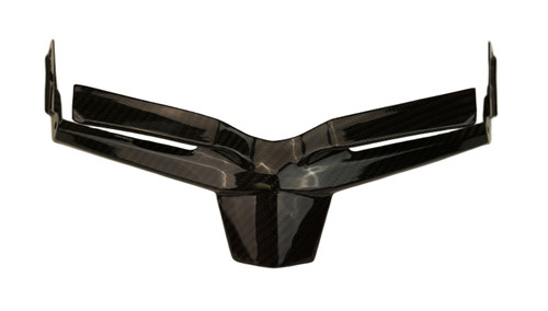 Front Fairing Lower in Glossy Twill Weave Carbon Fiber for Honda CBR650R 2024+

