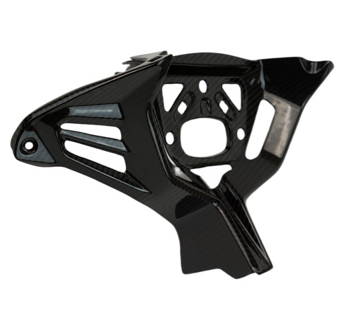 Dashboard Cover in Glossy Twill Weave Carbon Fiber for Honda CBR650R 2024+