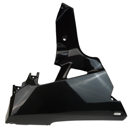 Belly Pan in Glossy Twill Weave Carbon Fiber for Honda CBR650R 2024+