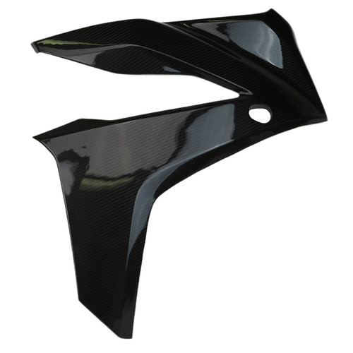 Right Side of Large Side Panels in Glossy Twill Weave Carbon Fiber for Honda CBR650R 2024+