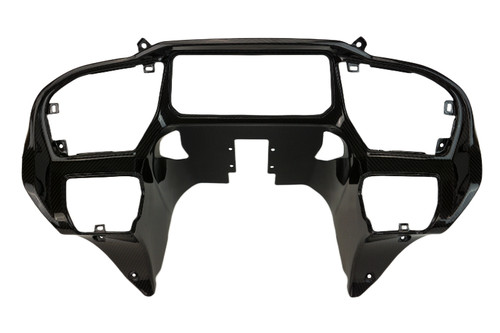 Dash Panel in Glossy Twill Weave Carbon Fiber for Harley-Davidson Road Glide 2024+

