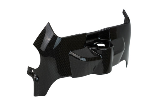 Triple Tree Cover in Glossy Twill Weave Carbon Fiber for Harley-Davidson Road Glide 2024+