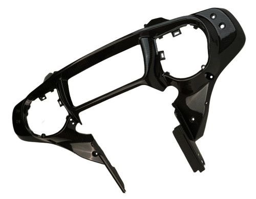 Dash Panel in Glossy Twill Weave Carbon Fiber for Harley-Davidson Street Glide 2024+