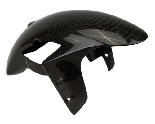 Front Fender in Glossy Plain Weave Carbon Fiber for Yamaha R7 2026+


