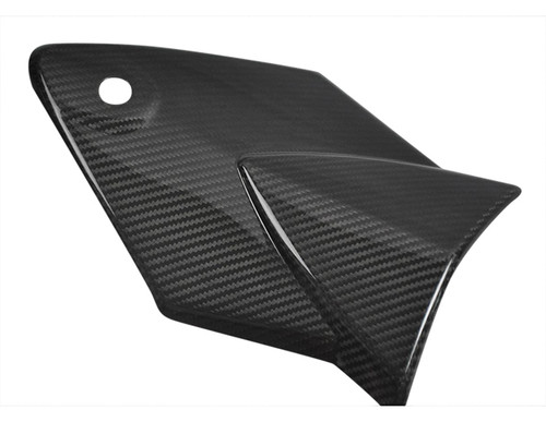 Glossy Twill Weave Carbon Fiber Seat Cowl Cover for BMW S1000RR  09-14