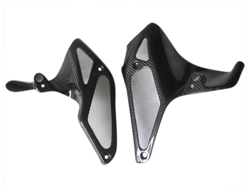 Glossy Twill Weave Carbon Fiber Coil Covers for Aprilia Aprilia RSV Tuono 02-05