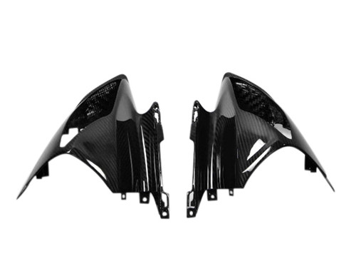 Front Fairing in Glossy Twill Weave Carbon Fiber for Yamaha R6 08-16