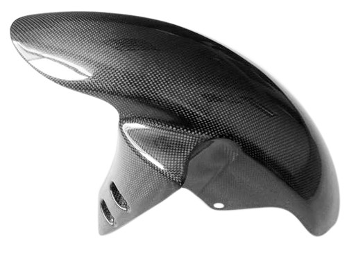 Glossy Plain Weave Carbon Fiber  Front Fender for Yamaha R1 04-08,FZ8, FZ1, R6 2005