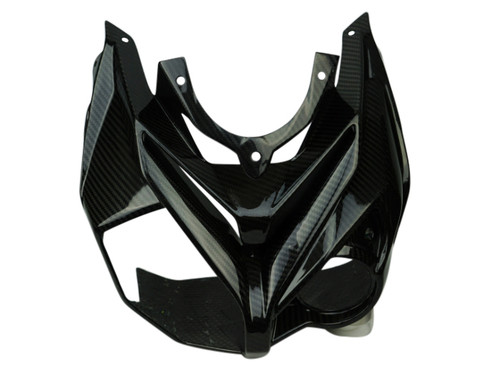 Front Fairing in Glossy Twill Weave Carbon Fiber for BMW S1000R 2014+