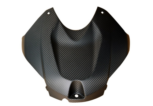 Tank Cover in Matte Twill Weave Carbon Fiber for BMW S1000R 2014+, S1000RR 2015-2018