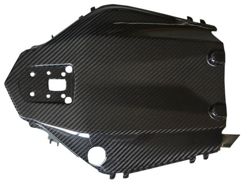 Undertray in Glossy Twill Weave Carbon Fiber for Kawasaki Z1000 2014-2016