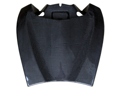 Rear Seat Cowl in Glossy Plain Weave Carbon Fiber for BMW R1200S