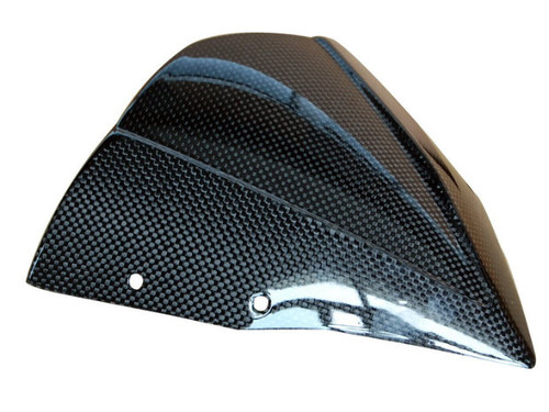 Windscreen in Glossy Plain Weave Carbon Fiber for Kawasaki Z750R 07-12