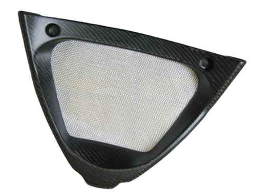 Matte Twill Weave Carbon Fiber V Piece for Aprilia RSV4 2009+