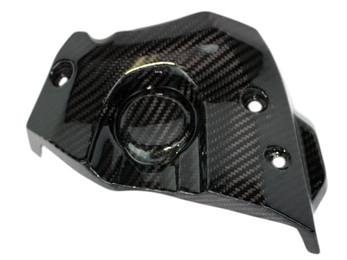 Sprocket Cover in 100% Carbon Fiber for Yamaha R7 2022+/ FZ-07/ MT-07/ XSR700  2015-2024