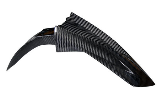 Front Fender in Glossy Twill Weave Carbon Fiber for KTM Supermoto 950/990 , SMR,SMT,SE