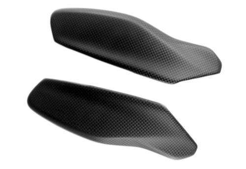 Upper Handguards in Matte Plain Weave Carbon Fiber for Ducati Multistrada 1200 2015-2017