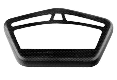 Cockpit Frame in Matte Plain Weave Carbon Fiber for Ducati Hypermotard 821 2013+