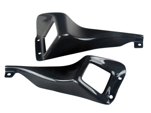 Air Intakes in Glossy Plain Weave Carbon Fiber for Buell XB9, XB12, S, R (NOT FOR XB12Ss, 12STT, 12X)