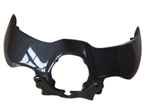 Headlight Cover in Glossy Plain Weave Carbon Fiber for Ducati Monster  821 14-17, 1200 & 1200S 14-16, 1200R 14-16