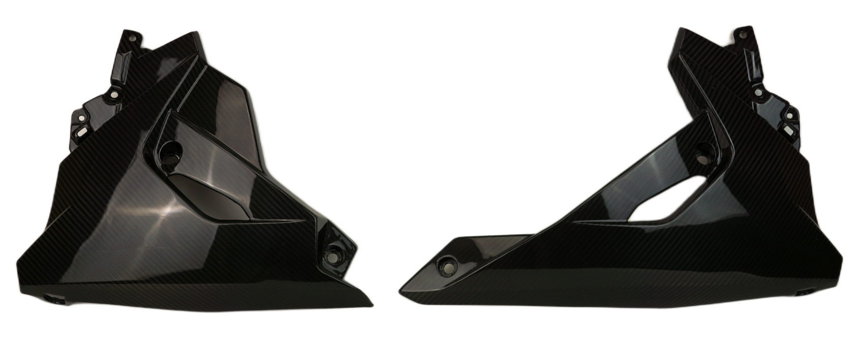 u*2様 カーボン　バンチバー　370mm Belly Pan in 100% Carbon Fiber for Suzuki GSX-8R
