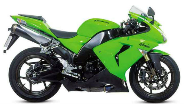 Kawasaki Zx10R 2006 - 2007 Carbon Fiber Parts Index