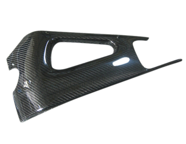 Swingarm Covers In Carbon With Fiberglass For Yamaha R1 07 08