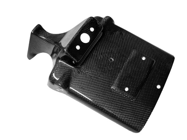 License Plate Holder in 100% Carbon Fiber for Ducati 748, 916, 996, 998 (Glossy/Plain)