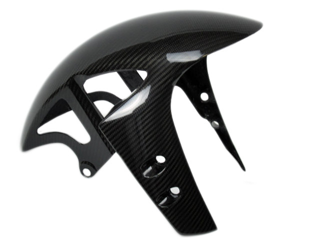 Front Fender in 100% Carbon Fiber for Yamaha R1 2009+, FZ-10/MT-10 2017+, R6 2017+ (Glossy/Plain)