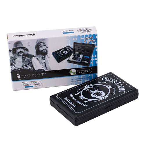 501507084 - SCALES - CHEECH AND CHONG G-FORCE 100g X 0.01g INFYNITY SCALES