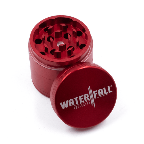 502001196 - Grinder - CNC Red 4 Part 43mm Removable Screen - 4 Pack